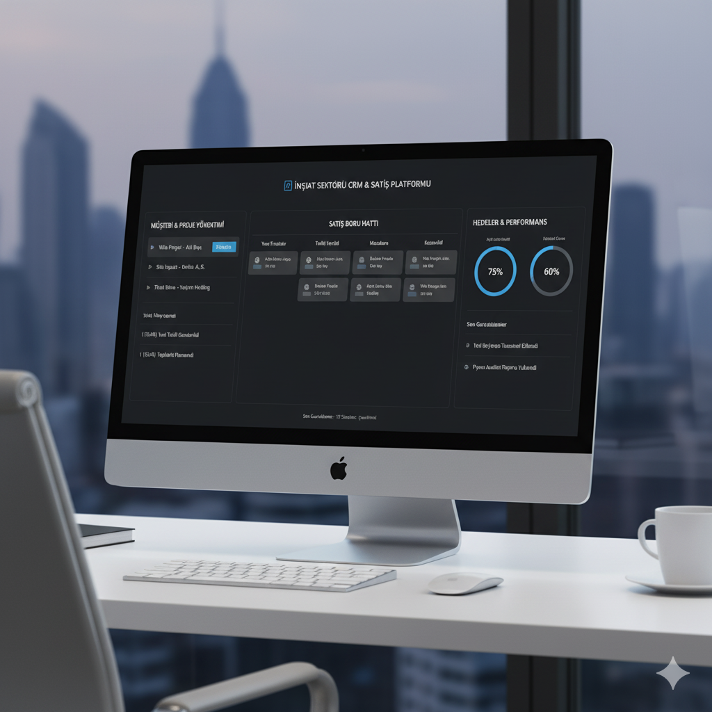 CRM & Satış Ekran Görüntüsü